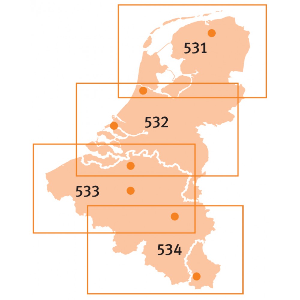 532 Nederländerna Södra Michelin